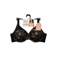 thumbnail image 3 of Bali Womens Underwire Bra, Breathe 2-Ply Full-Coverage Bra, Comfortable Padded Push-Up Bra, 3 of 9