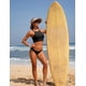 thumbnail image 4 of Top de Bikini CRZ YOGA Cuello Alto con Espalda Racer y Relleno Negro S, 4 of 6