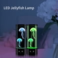 thumbnail image 2 of Yeacher Jellyfish LED Mood Night Lamp Desktop Light Tank Effects 16 Color Changing with Remote, 2 of 8