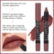 thumbnail image 3 of ZHAOCHENG Juego de 3 lápices labiales mate color nude beige, marrón claro oscuro, amarillo y lápiz labial, delineador de labios en barra, lápiz labial de larga duración, resistente al agua 24 horas, b, 3 of 5