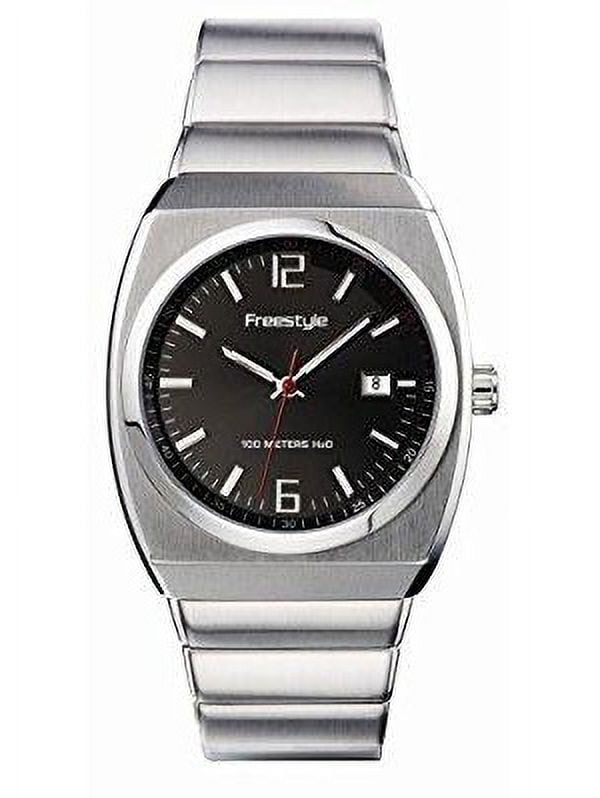 FS80937 Men s Kampus Classic Yellow Dial Black Polyurethane Strap Watch Walmart