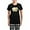 With Checker Pant, variant on CafePress - Shee Pajamas - Women's Short Sleeve Print T-Shirt and Pants Dark Cotton Pajama Set