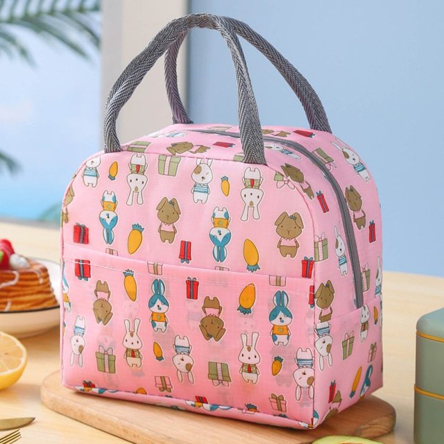HLONK Liquidation! Sac à Lunch Bento Isolé Boîte à Lunch pour Femmes avec Poche avant Sac Isolé Réutilisable Boîte à Lunch pour Hommes Travail Pique-Nique Sac à Lunch Isolé Multicolore