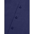 thumbnail image 6 of DYMADE Women Summer Linen Baggy Pullover Pockets Sleeveless Ankle-Length Jumpsuits, 6 of 8