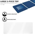 thumbnail image 5 of VIVO White Dry Erase 71" x 30" Universal Table Top for Sit to Stand Desk Frames, 5 of 8