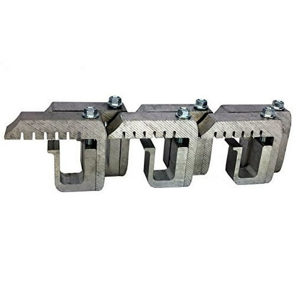 GCI "G-991" Truck Cap / Camper Shell Clamps for Ford F Series Super Duty - Silver (set of 6)