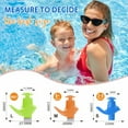 thumbnail image 6 of Swimming Earplugs , 3 Pairs, Silicone Comfortable Earbuds with Storage Case for Adults, Children Prevent Swimmer`s Ear(Blue/Green/Orange-L), 6 of 8