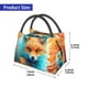 thumbnail image 2 of Fotbe Fiery Red Maple Leaf Fox Bolsa Térmica Portátil con Estampado, Bolsa de Entrega de Alimentos Aislada, Bolsa Reutilizable de Gran Capacidad para Comidas y Supermercado, 2 of 6