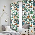thumbnail image 5 of Blackout Kids Curtains,Colorful Dinosaurs Volcanoes Plants Pattern Childrens Insulated Curtains Set Of 2,Bedroom Essentials,Toddler Room Decor 52"x84", 5 of 5
