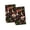 Black, variant on Botanic Farmhouse Magical Modern Mushroom Hand Kitchen Dish Towels 18x26 Inch Set of 2