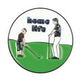 thumbnail image 2 of Marcador de pelota de golf, marca de pelota de golf, esmalte sólido de 25 mm sin clip para sombrero, marcador de pelota de golf en relieve de metal Estilo A, 2 of 8