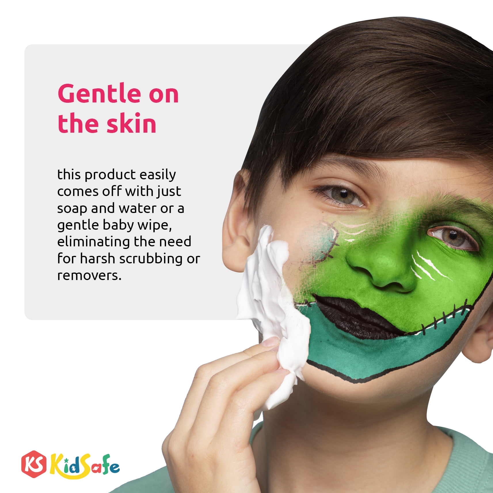 KidSafe 20-Color Face Painting Kit for Kids: Non-Toxic Water-Based Paints with Professional Tutorial Book (50 Designs), Stencils, Glitters, Hair Chalks & Brushes – Ideal for Birthdays, Parties & Hallo