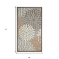 thumbnail image 2 of 3' X 5' Natural Floral Non Skid Indoor Outdoor Area Rug - 6' x 7', 2 of 5