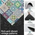 thumbnail image 3 of Multicolor Ethnic Geometric Patchwork Pattern Kitchen Rugs Sets Of 3,Kitchen Runner Rugs Non Skid Washable,Decorative Kitchen Floor Mats for Kitchen,Sink,Laundry,17"x30"+ 17"x47" + 17"x59", 3 of 6