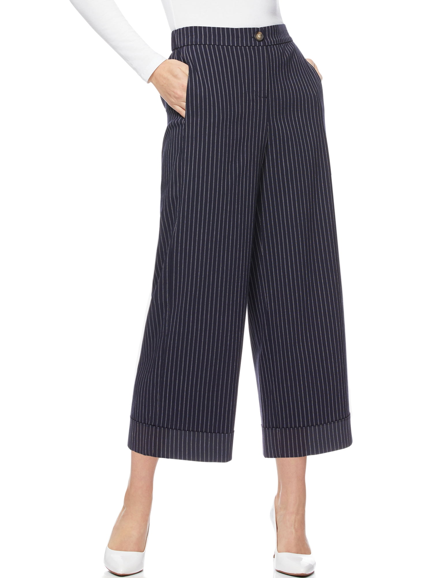 womens cropped work pants