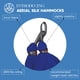 thumbnail image 2 of Hamaca y Columpio de Seda Aérea para Yoga en Casa, Ejercicios de Inversión, Kit Inicial para Todos los Niveles - Durable con Correas de Extensión, Mosquetones y Guía de Posturas, 2 of 6