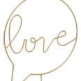thumbnail image 5 of DecMode Sign Hello, Love, Wish Wooden Decorative Sign with Text Bubble Design, 3-Pieces, 5 of 10