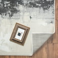 thumbnail image 3 of Luxe Weavers Modern 5x7 Area Rug Blue Abstract Art Non-Shed Carpet, 3 of 8