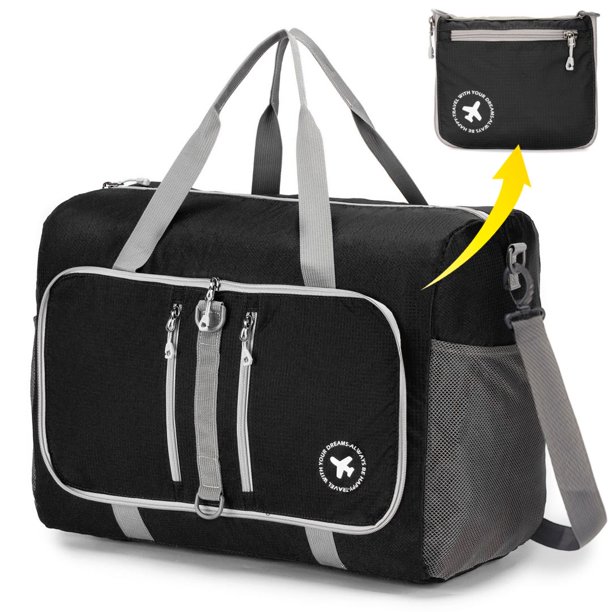 BAGZY Travel Bag 18x8x14 for Spirit Underseat Cabin Bag, Large Foldable