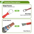 thumbnail image 2 of Cable de inversor de batería de 5 pies con terminal de 3/8" Lug 7 AWG de Unique Bargains, cable de batería de cobre estañado, 1 pieza roja, 2 of 7