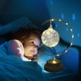 thumbnail image 2 of Vikakiooze Decorative Lights Indoor Mother's Day Gift/Father's Day Gift Lamp- Iron Decorative Lamp, Battery Powered Iron Decorative Lamp Table Lamp, Warm Light LED Lamp Winding Iron Decorative, 2 of 6