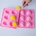 thumbnail image 5 of Liulin 2Pcs 3D Rose Mold, Rose Flower Lollipop Mold Reusable Mold Multi Functional Mold, Rose Silicone Mold for Valentine's Day Chocolate Cake Candy Making, 5 of 8