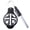 Black, variant on Yammee 2 Pack Golf Ball Multi-track Line Marker Golf Line Marker Pen Golf Training Template Alignment Mark Positioning Aids Kit