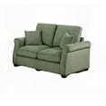 thumbnail image 4 of Modern Simple Corduroy 2-Piece Sofa Set 77"x34"x35H for Living Room with Pillows, 4 of 10