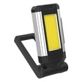 thumbnail image 2 of Luz de trabajo con base magnética, linternas de supervivencia, banco de energía de 2800 mAh, portátil con 5 modos de lámpara para huracanes, senderismo, , Plegable Plata DYNWAVEMX Luz de trabajo, 2 of 8