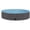 Black, variant on Portable PVC Swimming Pool with Non-slip Bottom for Dogs Cats, XXL, Blue