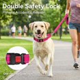 thumbnail image 2 of Collar para perro Joytale Martingale M rosa intenso a prueba de escape, 2 of 6
