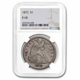 thumbnail image 1 of 1872 Liberty Seated Dollar Fine-15 NGC, 1 of 3