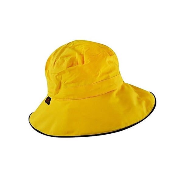 The Weather Co. Golf Bucket Hat (Yellow, One Size, Waterproof) NEW