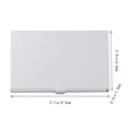 thumbnail image 2 of STRANDCHIC 2Pcs Business Card Holder Desktop Black Silver with Professional Design, 2 of 6