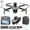 Silver_Free Size, variant on Gnmfd 1080P HD GPS Drone with 6" Screen Remote, 5G RC Quadcopter, Laser Obstacle Avoidance, 3000M Range, 30min Flight, Brushless Motor, Altitude Hold, ESC Camera for Adults & Kids