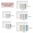 thumbnail image 6 of Blue Pink Cream Stripe Outdoor Rug 3x5 Ft, Non Slip Washable Area Rug, Farmhouse Vintage Wooden Patio Rugs Carpet Runner, Large Floor Mat for Indoor/Outdoor Deck Porch Camping, 6 of 8