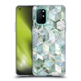 thumbnail image 1 of Head Case Designs Officially Licensed Micklyn Le Feuvre Marble Patterns Jade Honeycomb Soft Gel Case Compatible with OnePlus 8T 5G, 1 of 7
