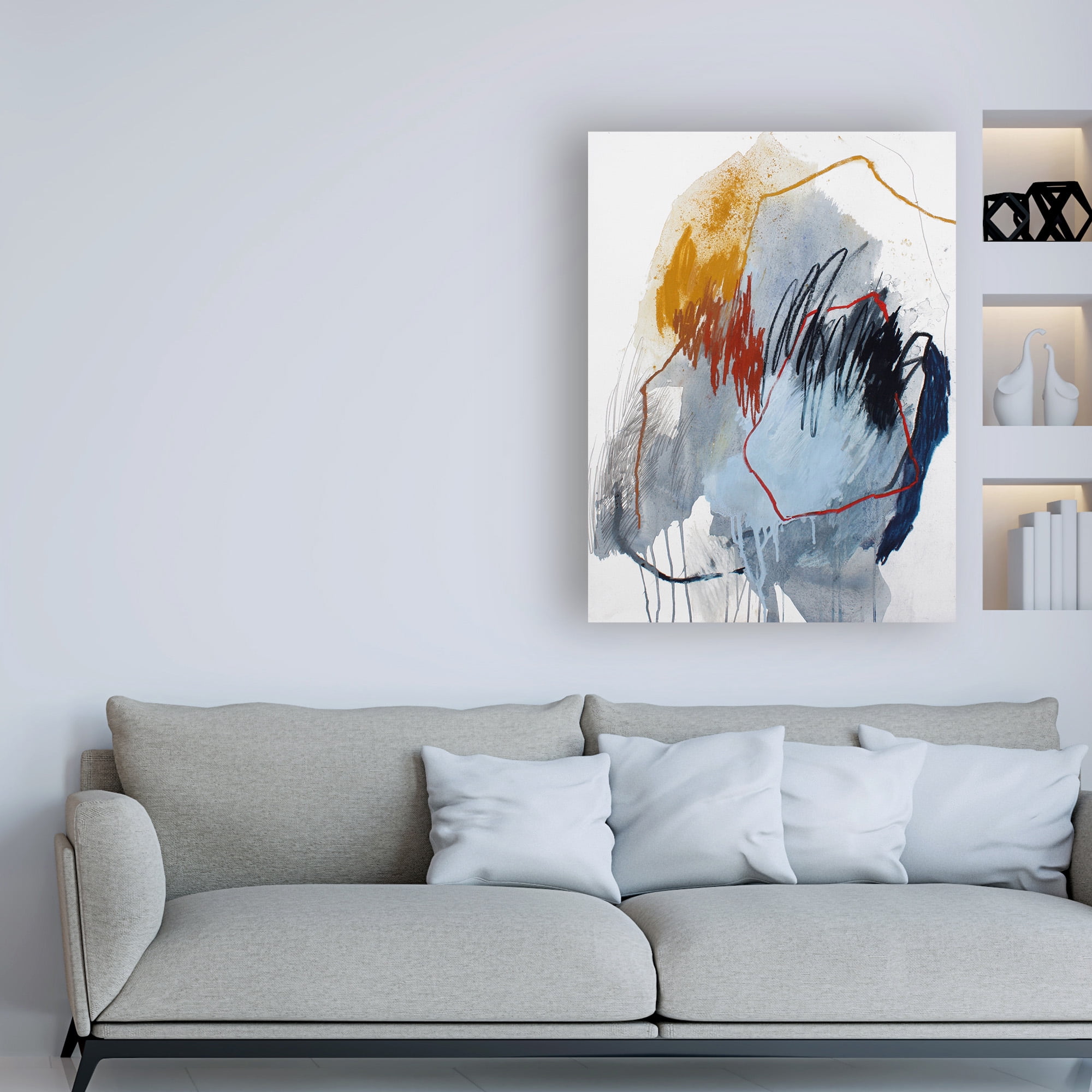Trademark Fine Art 'Fall of 2016 No. 5' Canvas Art by Ying Gu