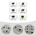 thumbnail image 6 of Raindrops  6 Sets Congrats Graduation Celebration Cards Doctor Hat Greeting Perfect Gifts, 6 of 8