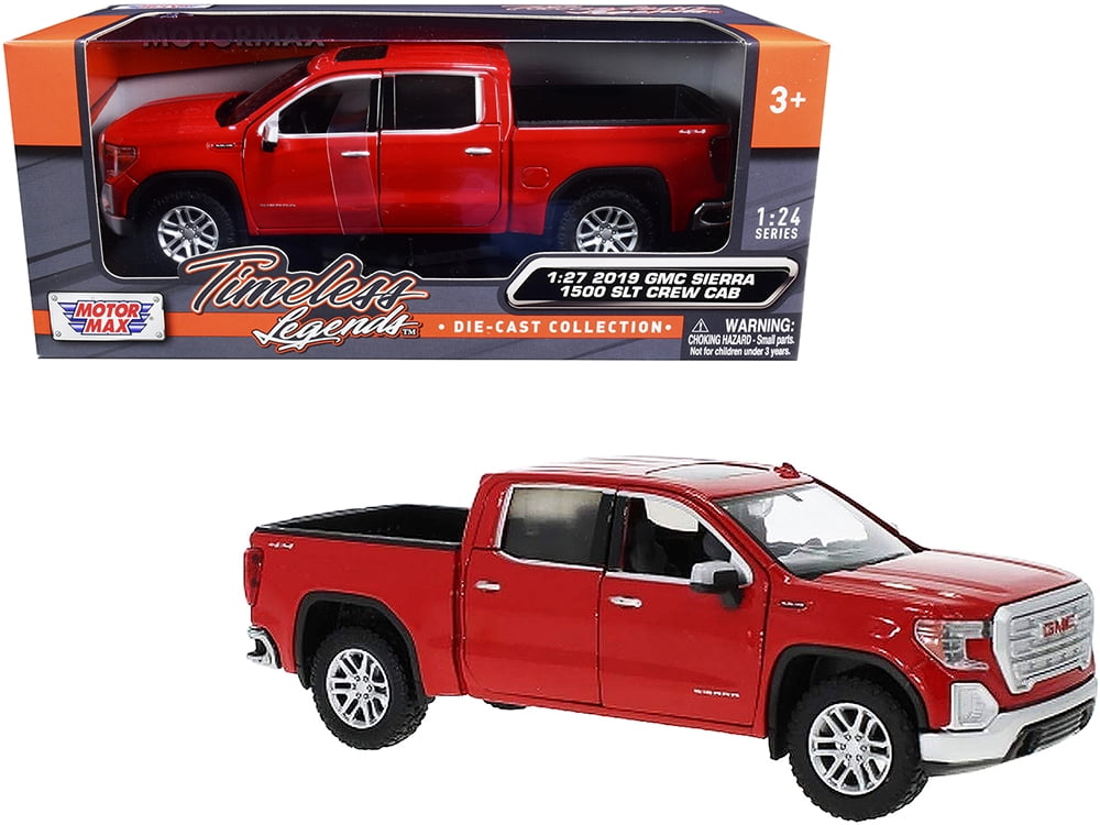 Details about   1:27 2019 Dodge Ram 1500 Pickup Truck RED/SILVER Diecast Model Car 