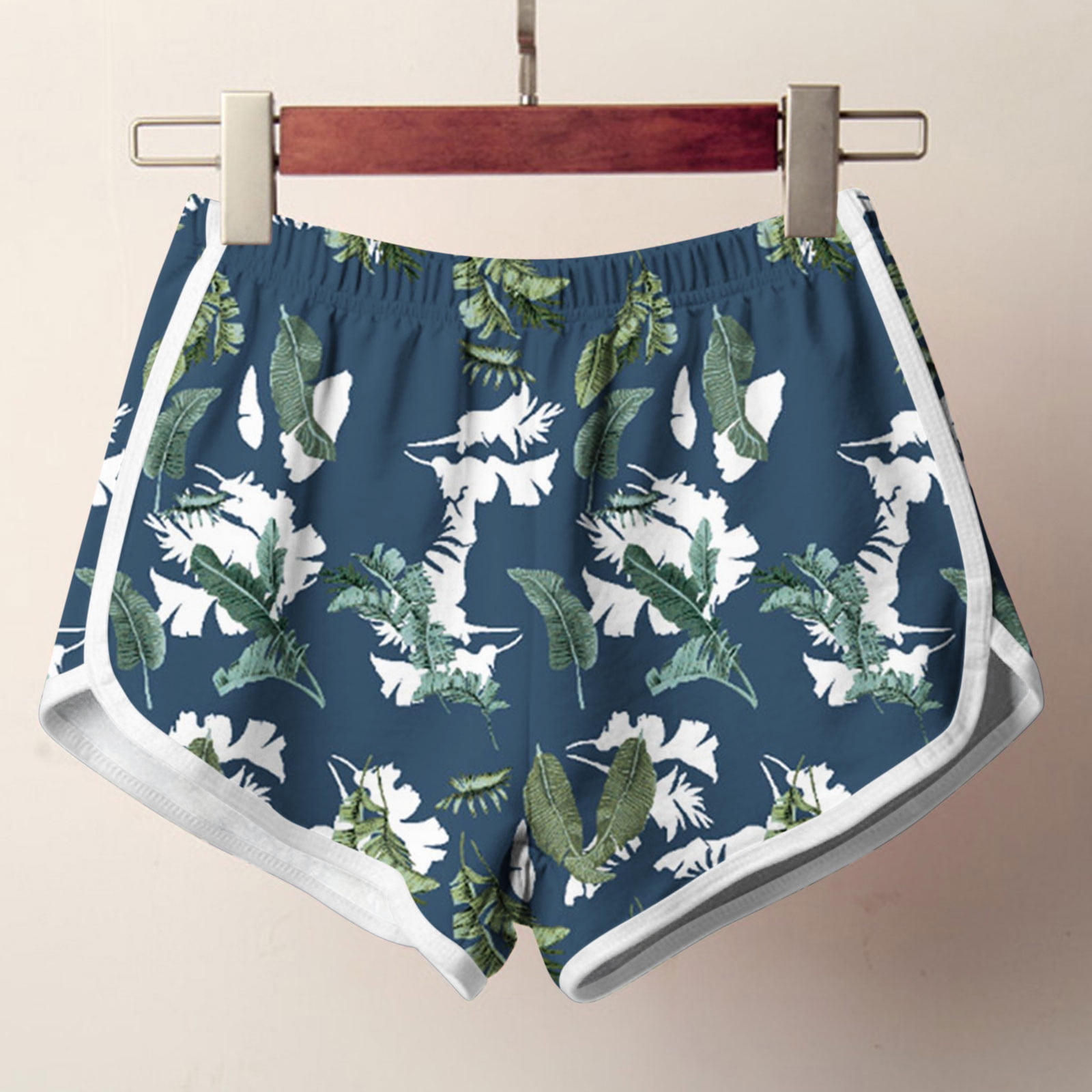 Shorts for Women, Women'S Lightweight Summer Casual Elastic Waist Print  Shorts Baggy Comfy Beach Shorts Deal Of The Day Prime Today Only Rebajas Y  Ofertas De Hoy #1 