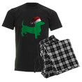 thumbnail image 6 of CafePress - Christmas Dachshund Pajamas - Men's Dark Loose Fit Cotton Pajama Set, 6 of 7