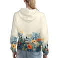 thumbnail image 7 of Wukai Floral Mountain Landscape Print Womens Hoodies Fleece Sweatshirts Long Sleeve Sweaters Pullover Fall Outfits Winter Clothes-Medium, 7 of 7