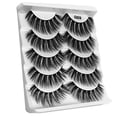 thumbnail image 2 of Fiudx Pestañas de Visón, Lujosas Pestañas de Piel Siberiana, Suaves y Cómodas, Efecto Natural, Perfectas para Bodas, Fiestas y Eventos, Realzan La Belleza de Tus Ojos, Incluye Cepillo para Pestañas., 2 of 6