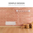 thumbnail image 2 of GOOHOCHY Transparent Acrylic LShaped Wall Mounted Storage Shelf for Home Organization 7.5x6.5 Inches, 2 of 8