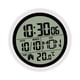 thumbnail image 5 of Reloj de ducha digital Reloj de pared digital resistente al agua para baño Pantalla de fecha Moderno Blanco, 5 of 9
