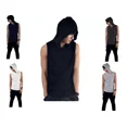thumbnail image 4 of Sudadera Playera Sin Mangas Capucha Camiseta Gym Juvenil, 4 of 8