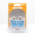 thumbnail image 4 of Miami CarryOn TSA Approved Padlock, Keyed Luggage Lock - 2 Pack, Light Blue, 4 of 4