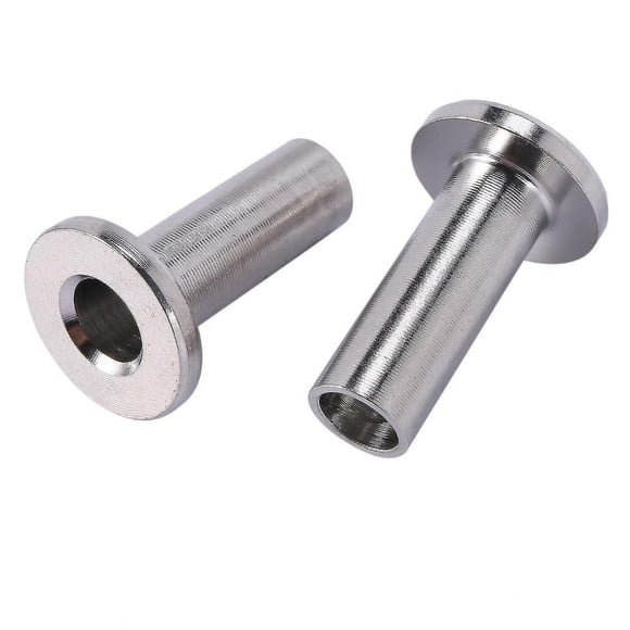 Stainless Steel Protector Sleeves Compatible With 1/8 Inch Cable Railing, Wood Posts, Diy Balustrade