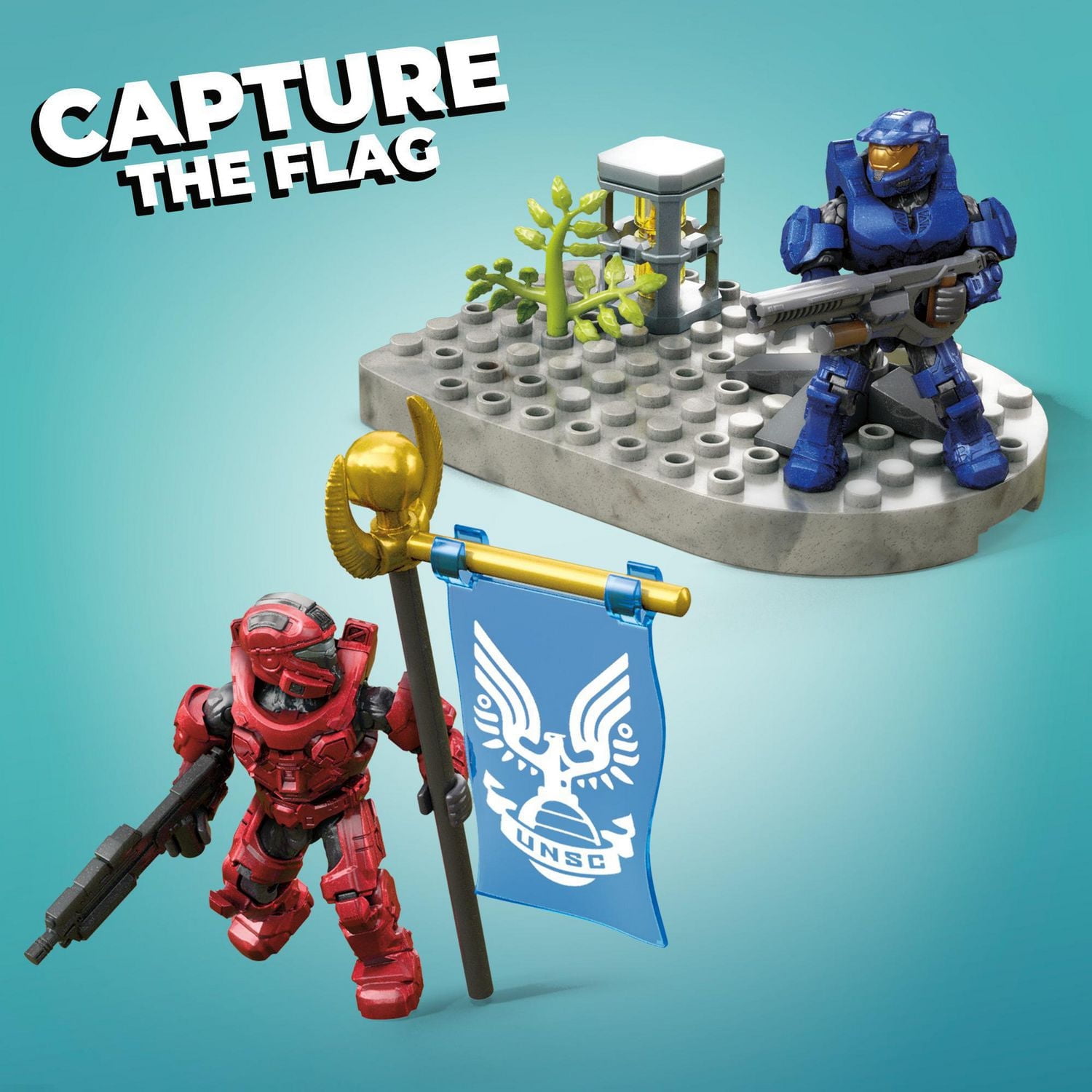 Mega Construx HALO Capture the Flag - 59 Pieces